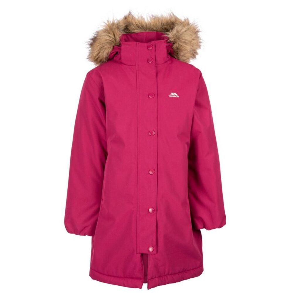 Trespass Girls Astound TP50 Waterproof Jacket / Berry